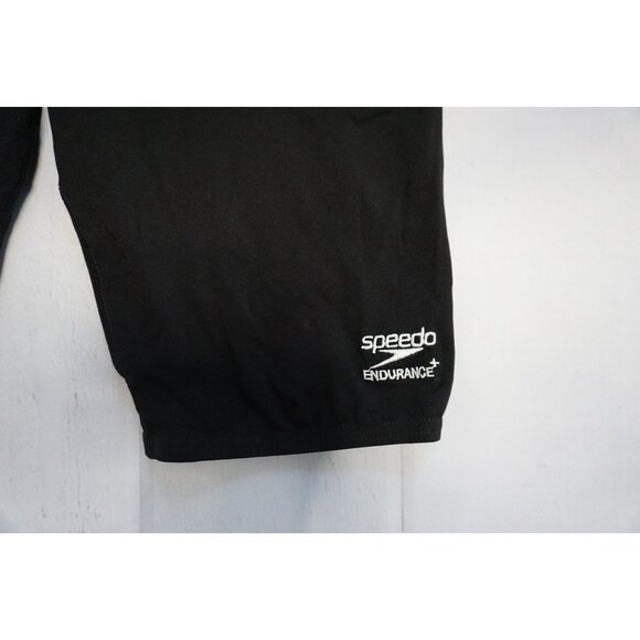 Speedo Mens Black Endurance+ Jammer Shorts - Size 30 NWT - Picture 8 of 8